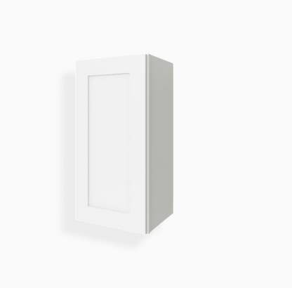 Armario de pared blanco Shaker de una puerta de 36″ de alto
