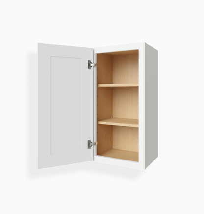 Armario de pared blanco Shaker de una puerta de 36″ de alto
