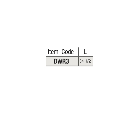 White Shaker Dishwasher Return Panel