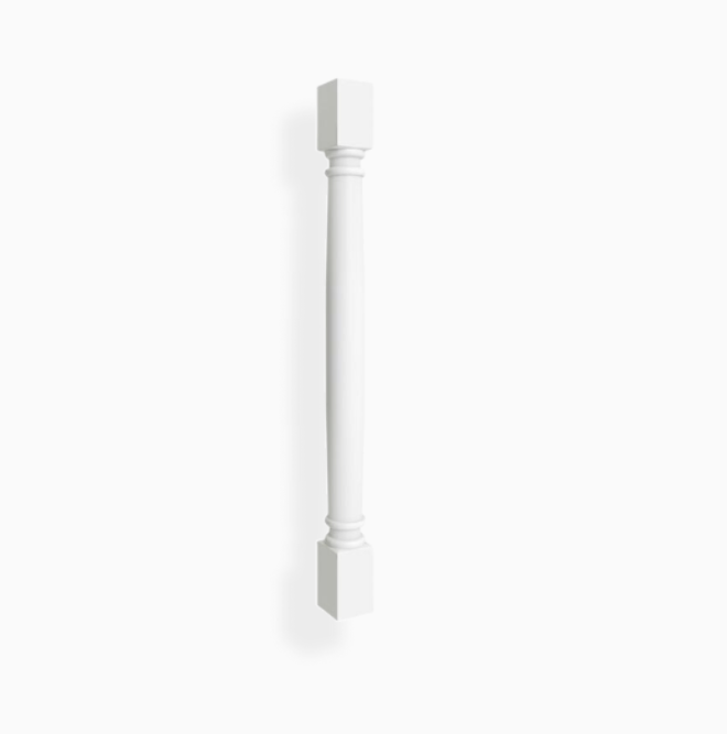 White Shaker Classic Decorative Leg