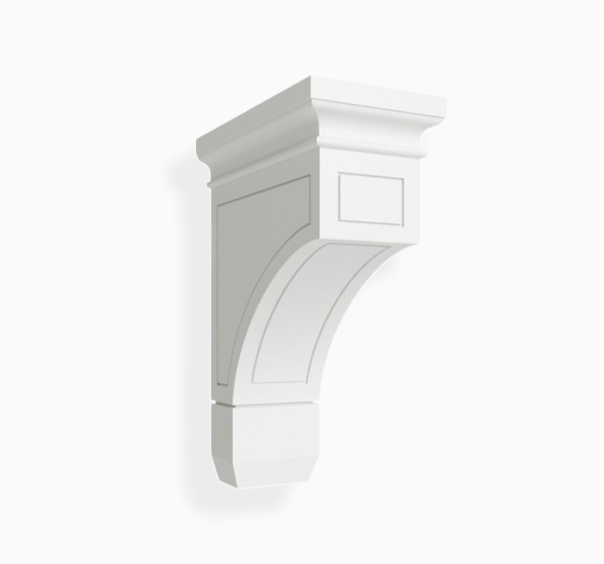 Ménsula Shaker blanca