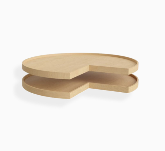 White Shaker Wood Tray