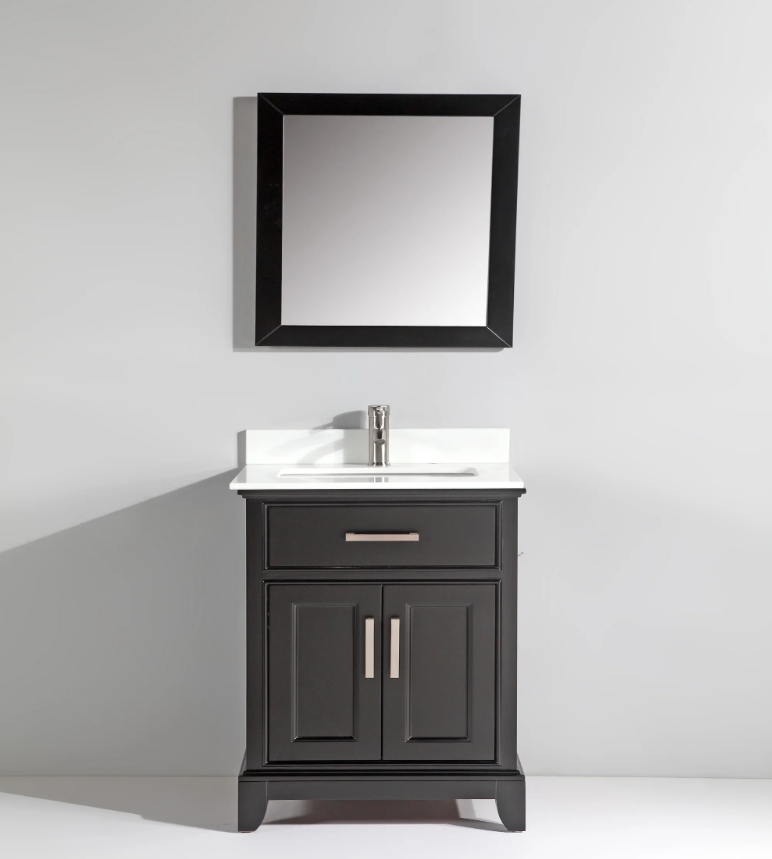 Genoa 30 in. Single Sink Bathroom Vanity Set