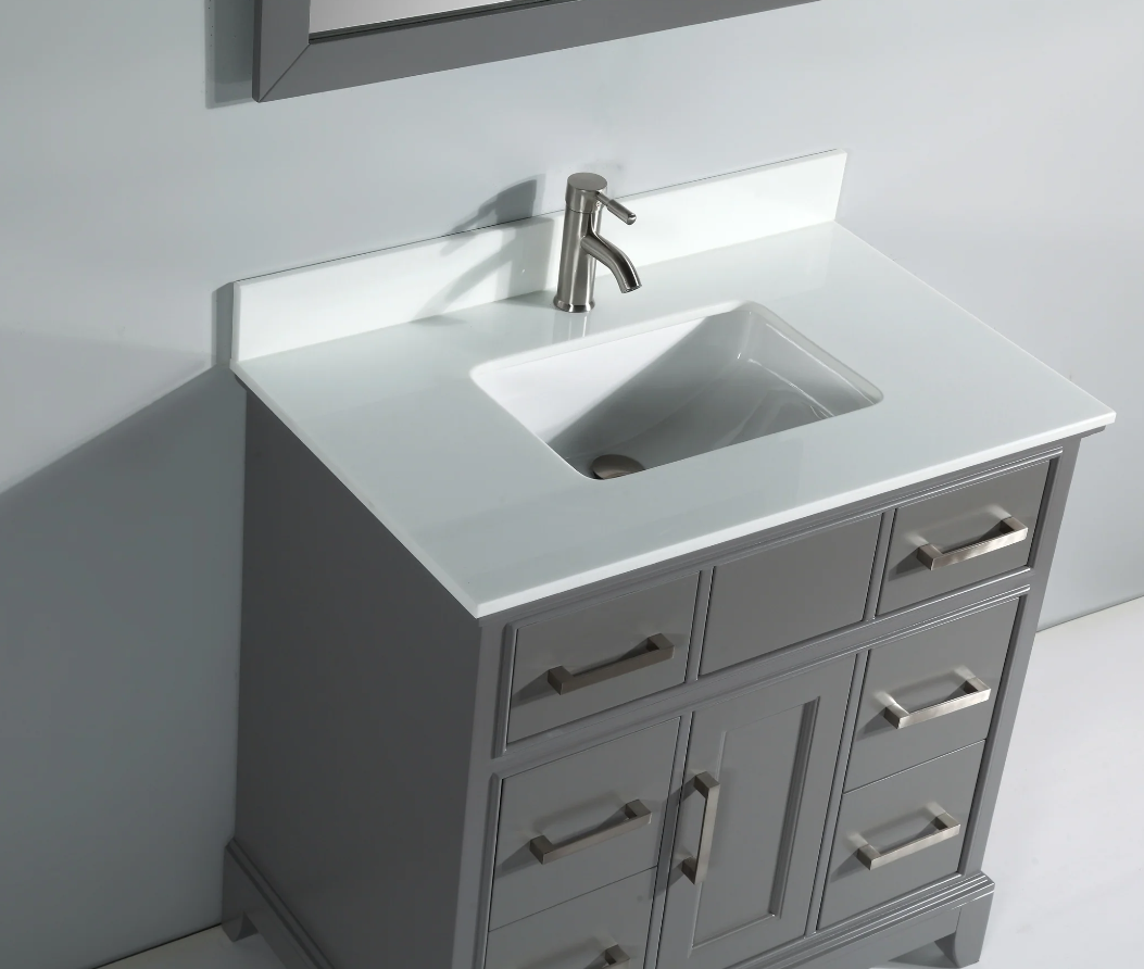 Genoa 36 in. Single Sink Bathroom Vanity Set