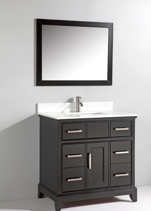 Genoa 36 in. Single Sink Bathroom Vanity Set