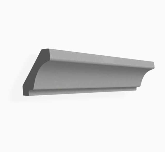 Molduras decorativas Shaker grises