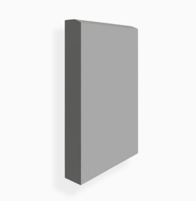 Gray Shaker Shelf Board