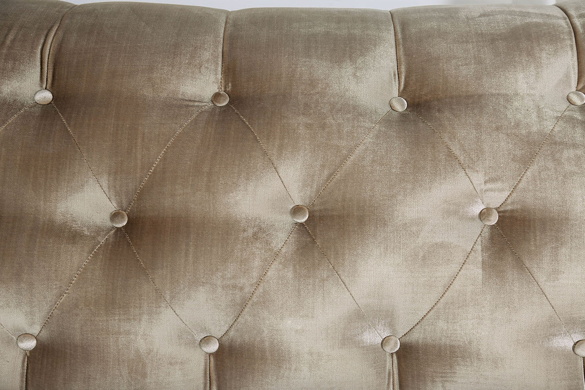 Elicia Silver or Champagne Sofa or Loveseat