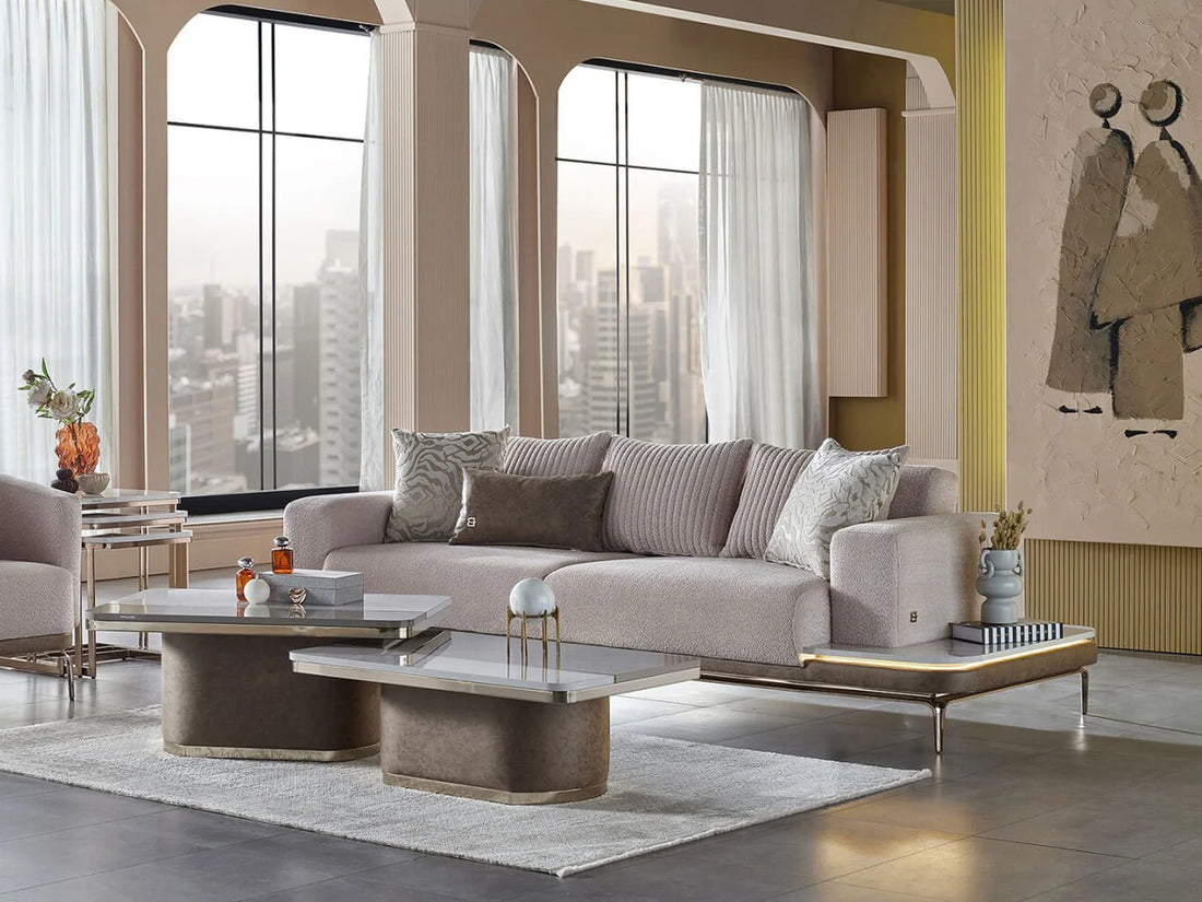 Estella Mondero Cream Right Facing Sofa