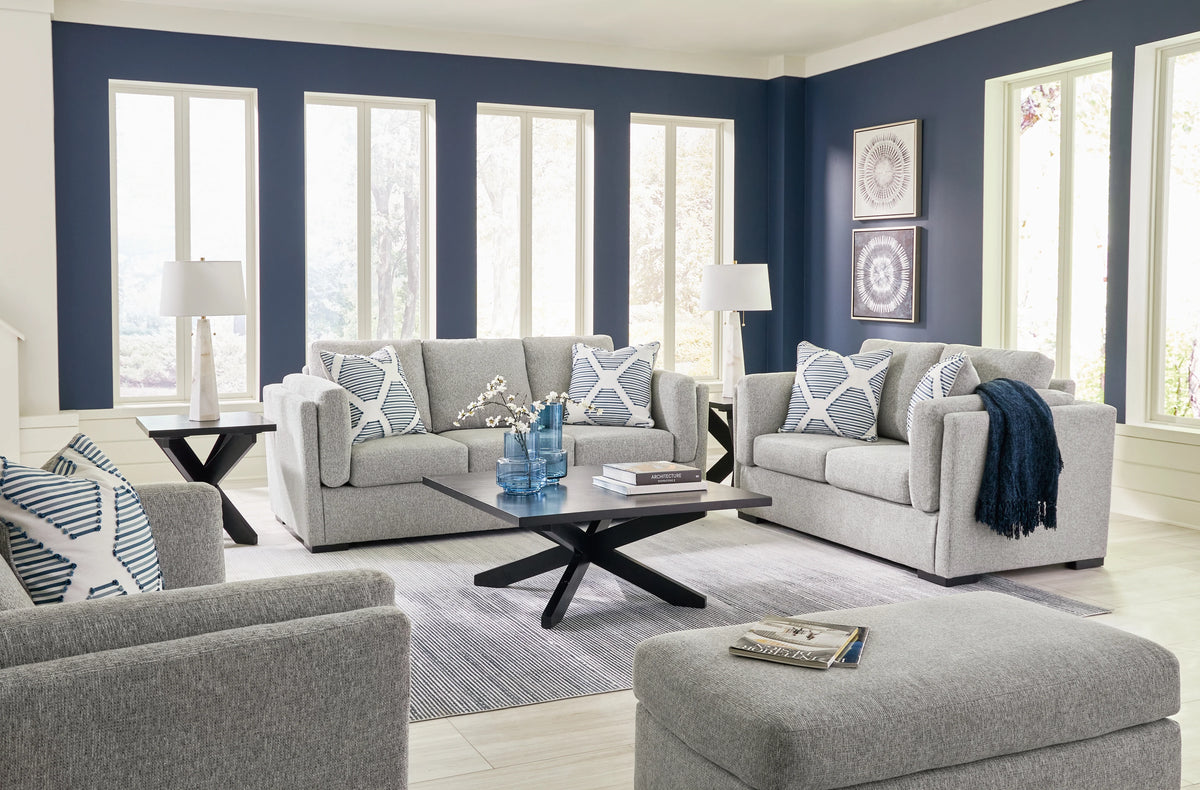 Evansley Gray 4-Piece Set or Individual Seating