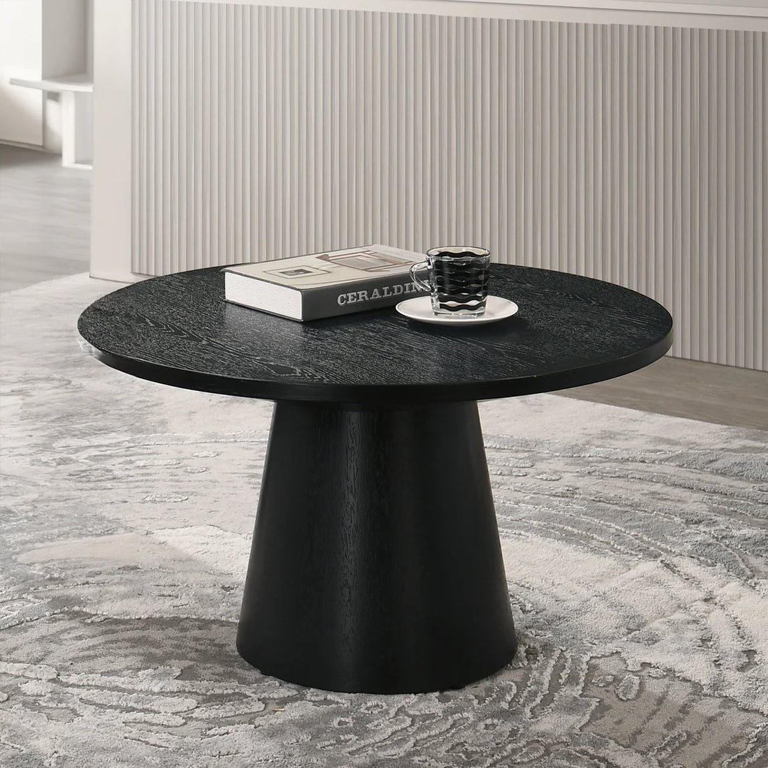 Juego de comedor Dary negro/marrón de altura de mostrador