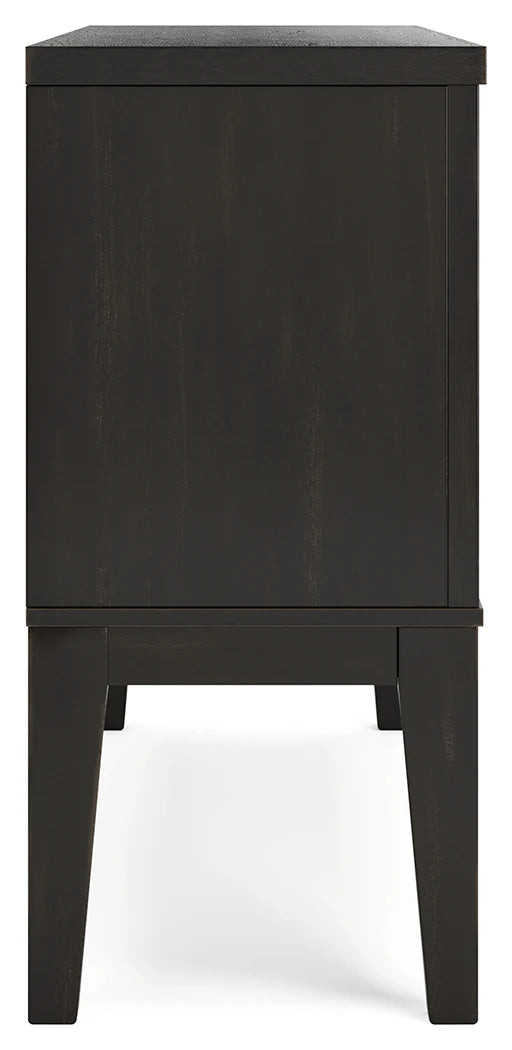 Galliden Aged Black Dining Server