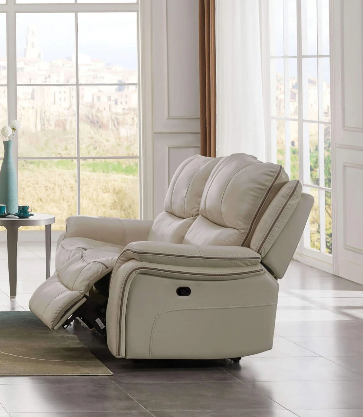 Henricus Beige Reclining Sofa or Loveseat
