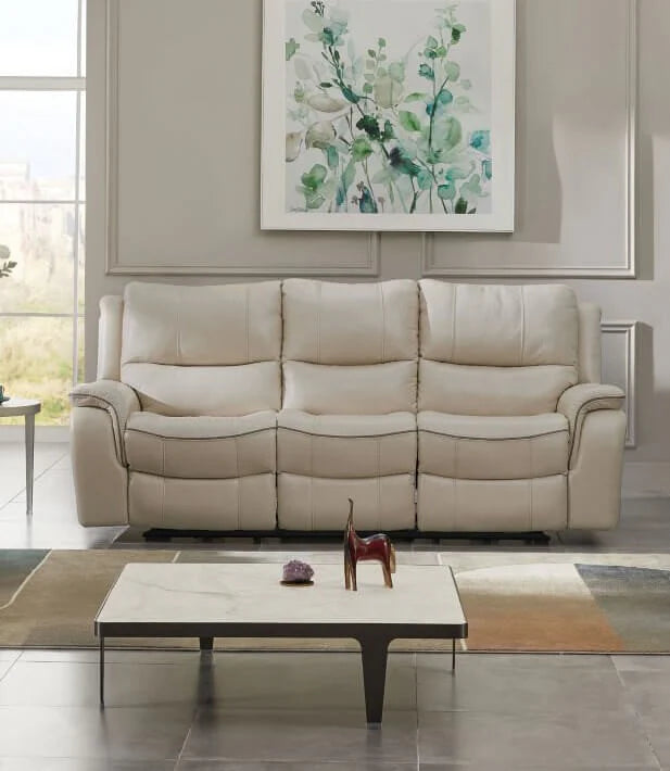 Henricus Beige Reclining Sofa or Loveseat