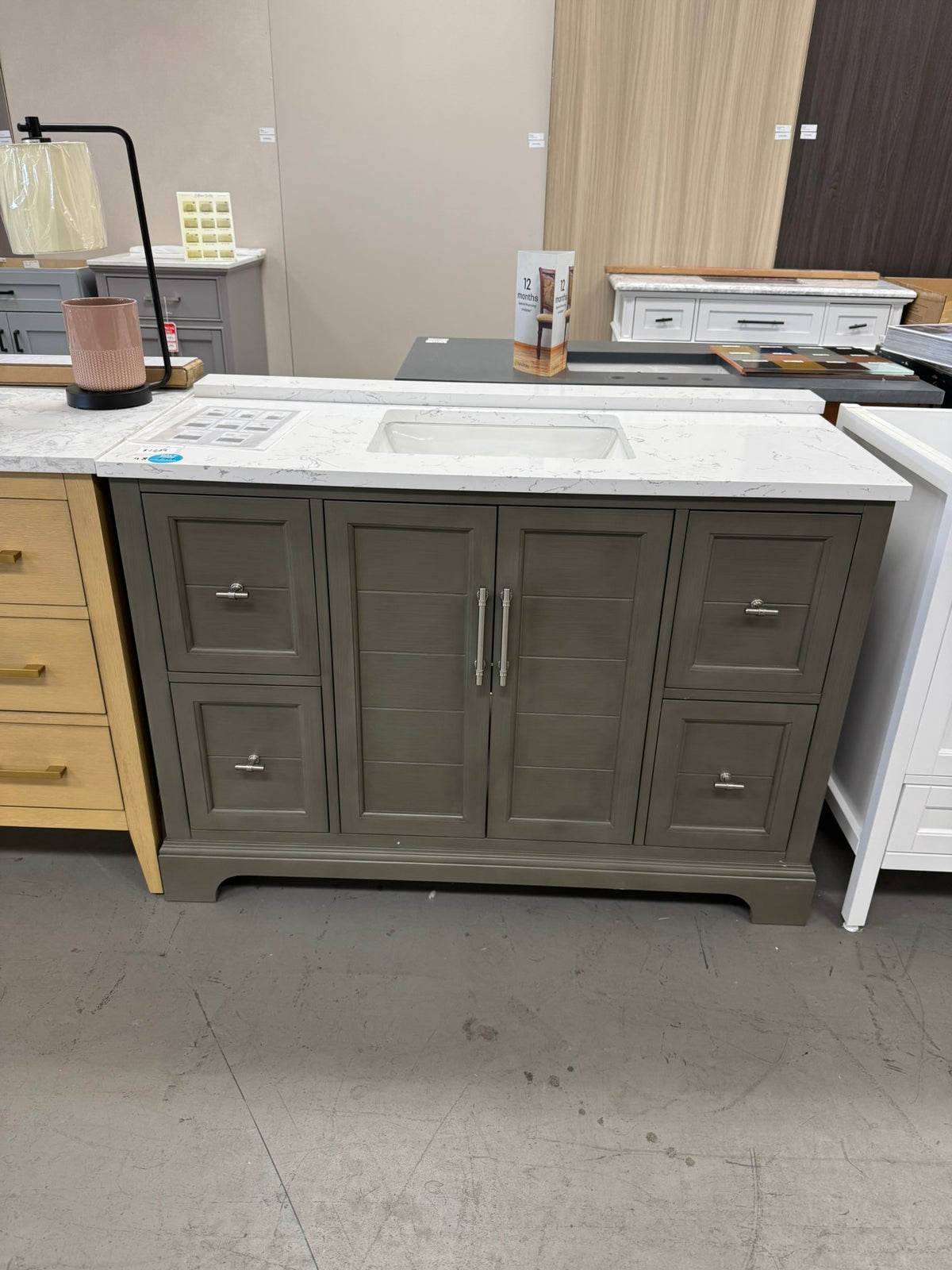 48 in. Vannes Single Sink Bathroom Vanity