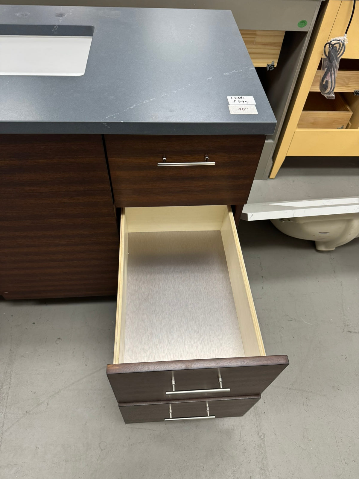 48 in. James Martin Single Sink Bathroom Vanity