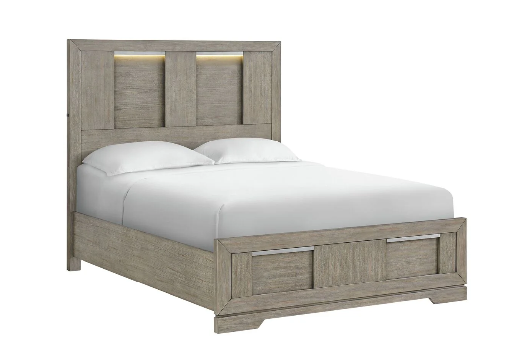 Kelis King Bed with 2 Nightstands