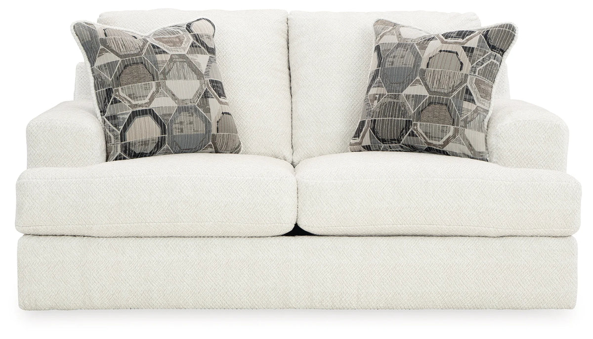 Karinne Linen Loveseat