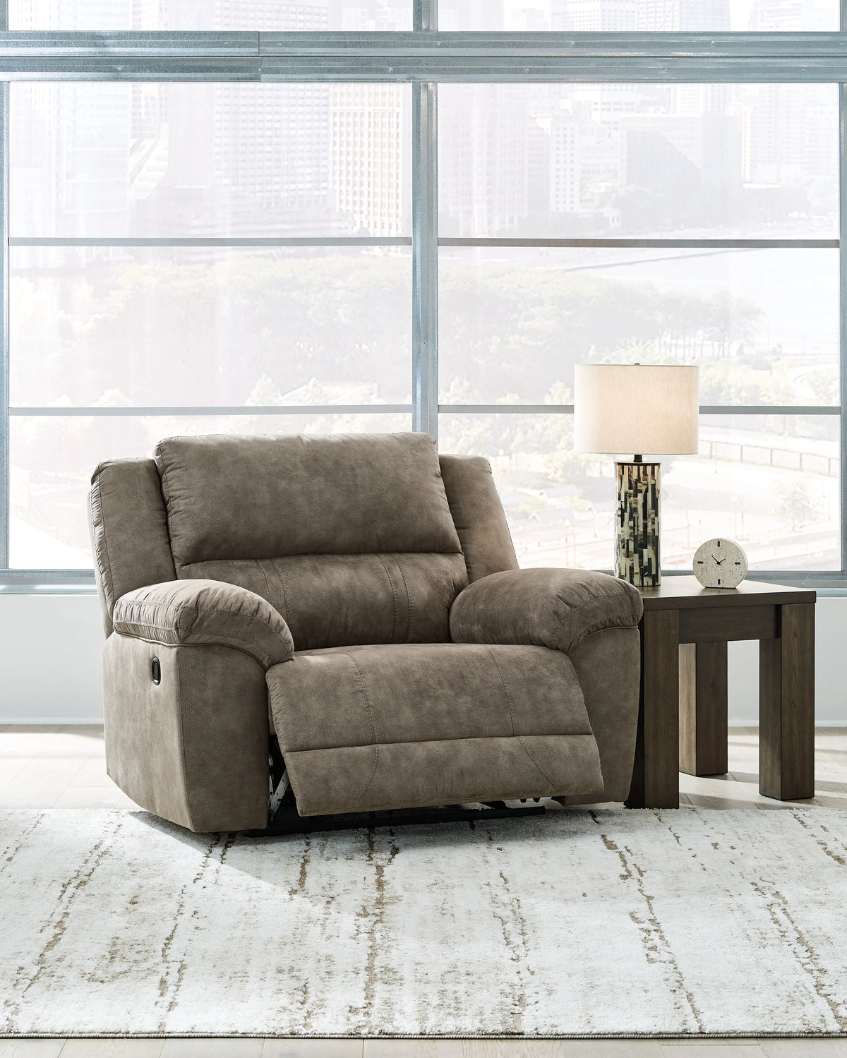 Laresview Fossil Gray Reclining Seating