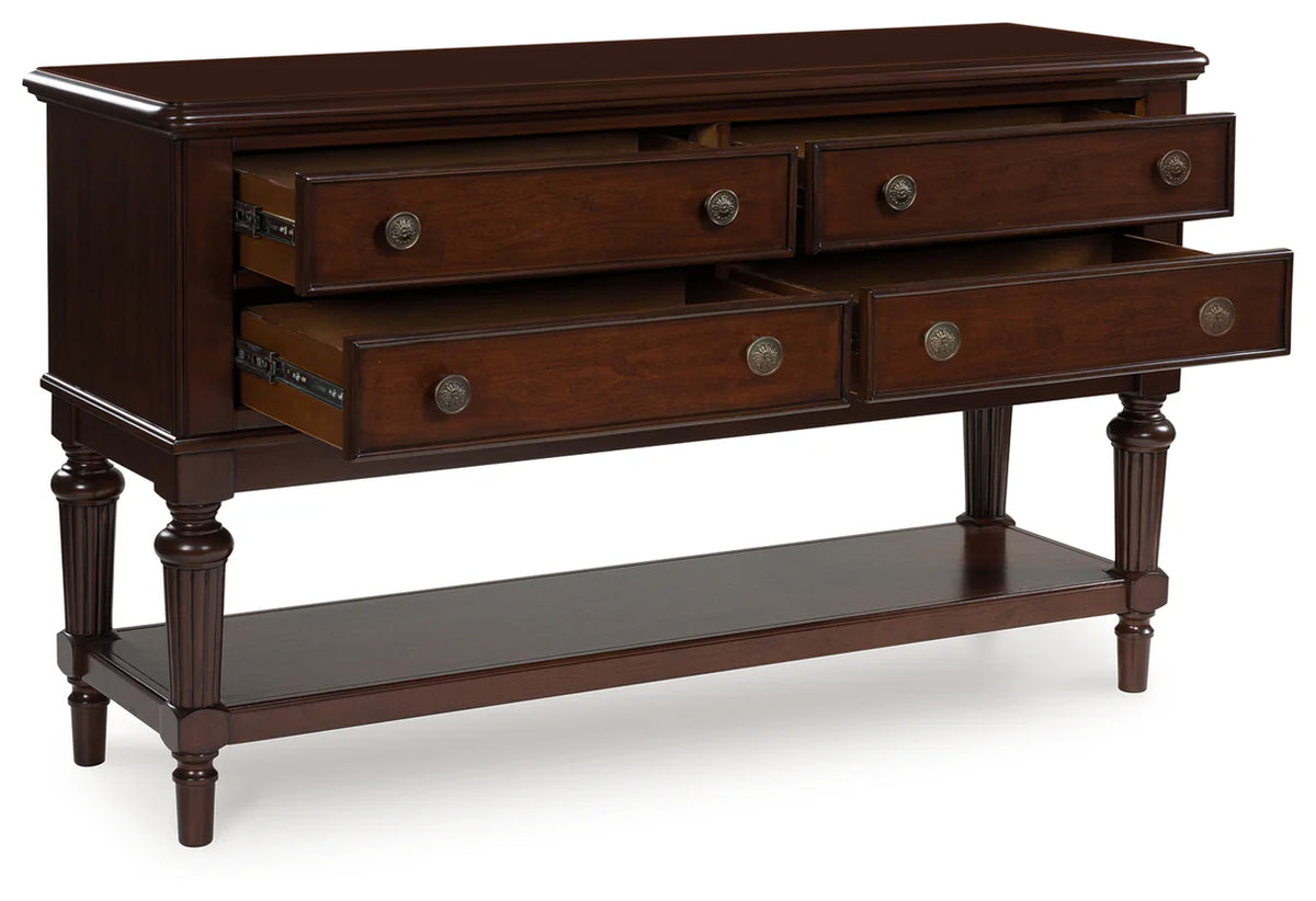 Lavinton Cherry Brown Dining Server