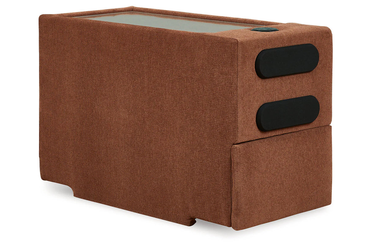 Modmax 8-Piece Modular Sectional with Audio Console