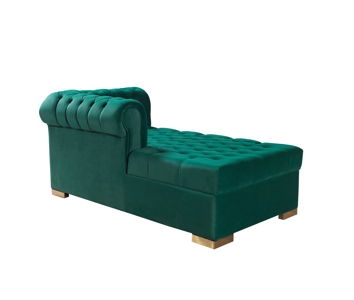 Lauren 136-Inch Velvet Double Chaise Sectional