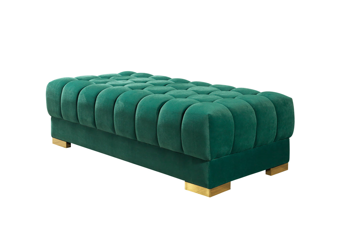 Ariana 138-Inch Velvet Double Chaise Sectional