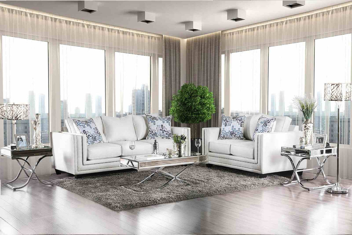 Ilse Ivory Sofa or Loveseat
