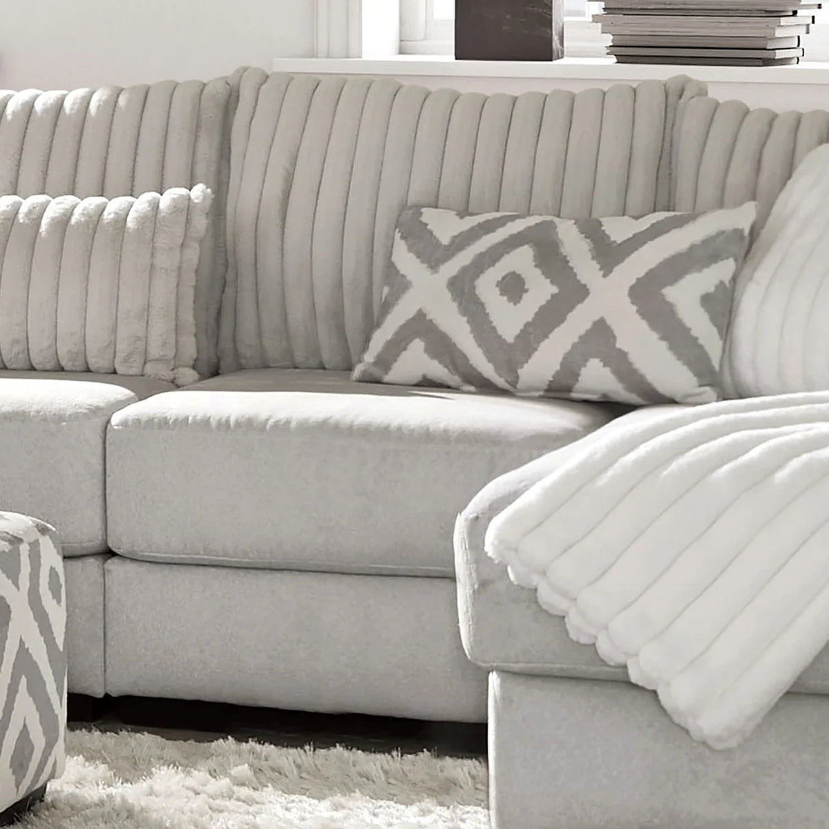Hermiston Gray Sectional