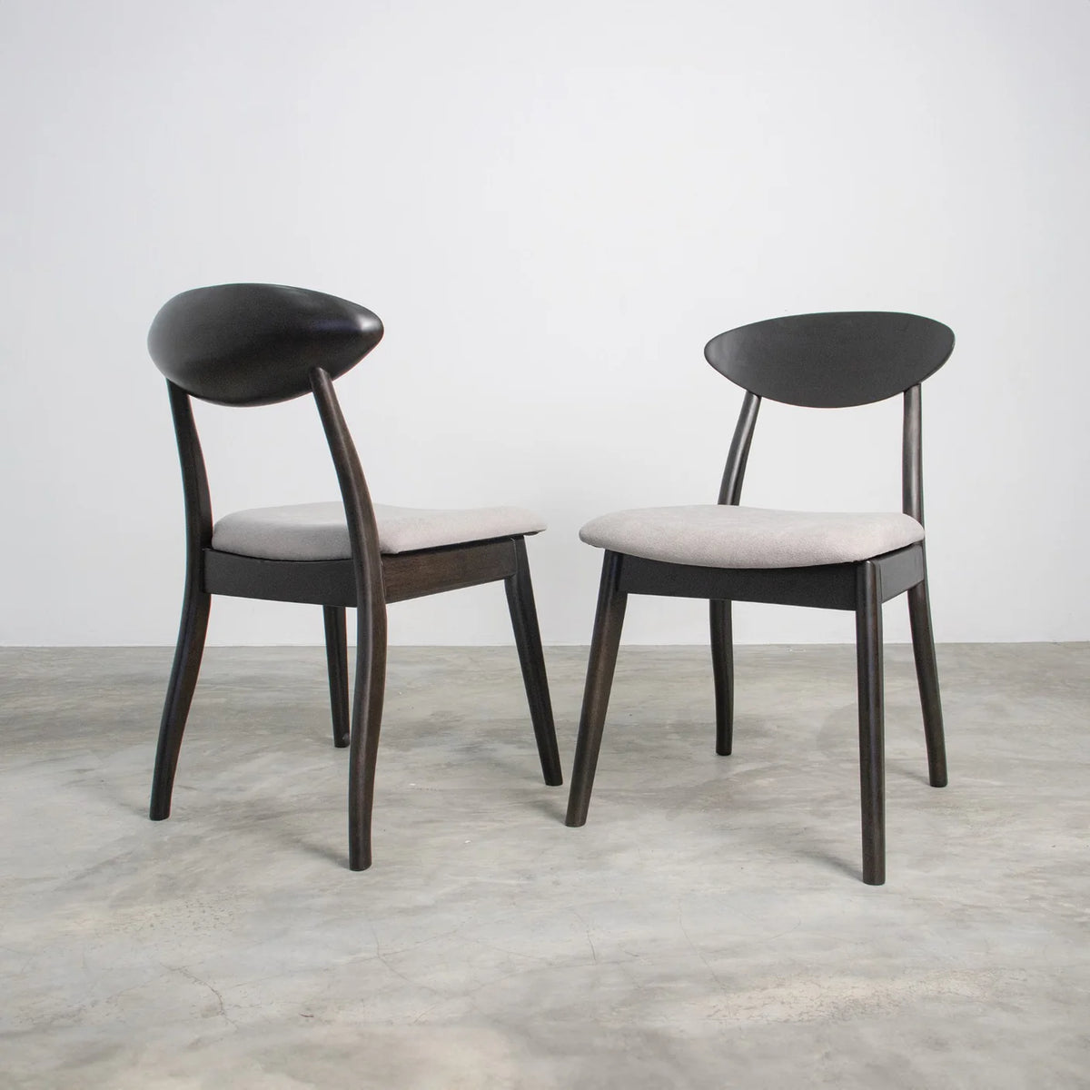 Juego de comedor Dary negro/marrón de altura de mostrador