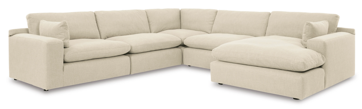 Elyza 5-Pieces Sectional with Chaise - LAF / RAF