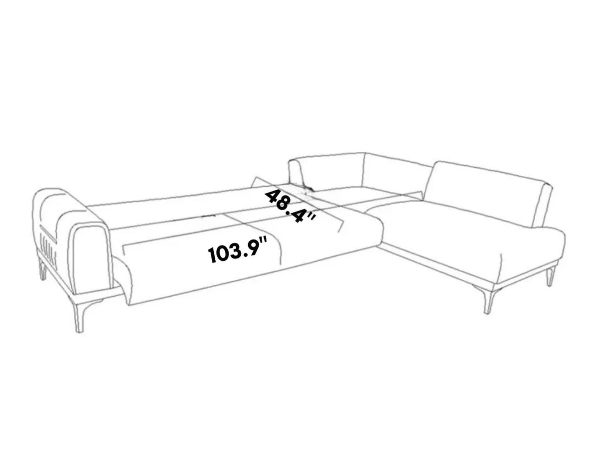 Seul Chaise Sectional