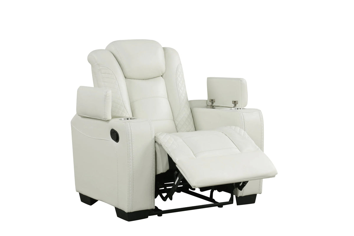 Stefano 3-Piece Manual Reclining Living Room Set