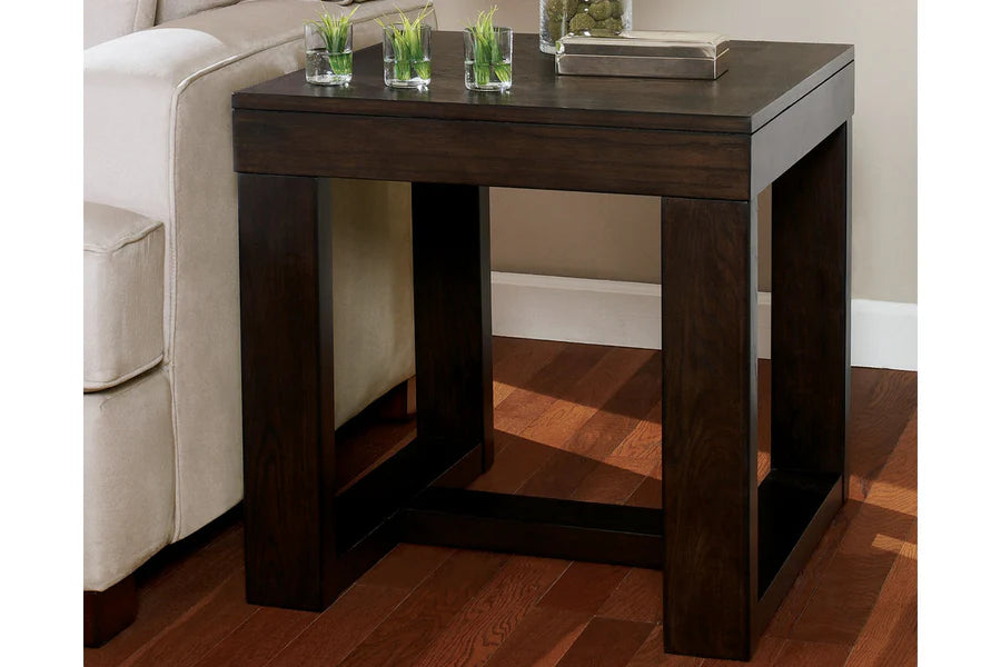 Watson Dark Brown Square End Table