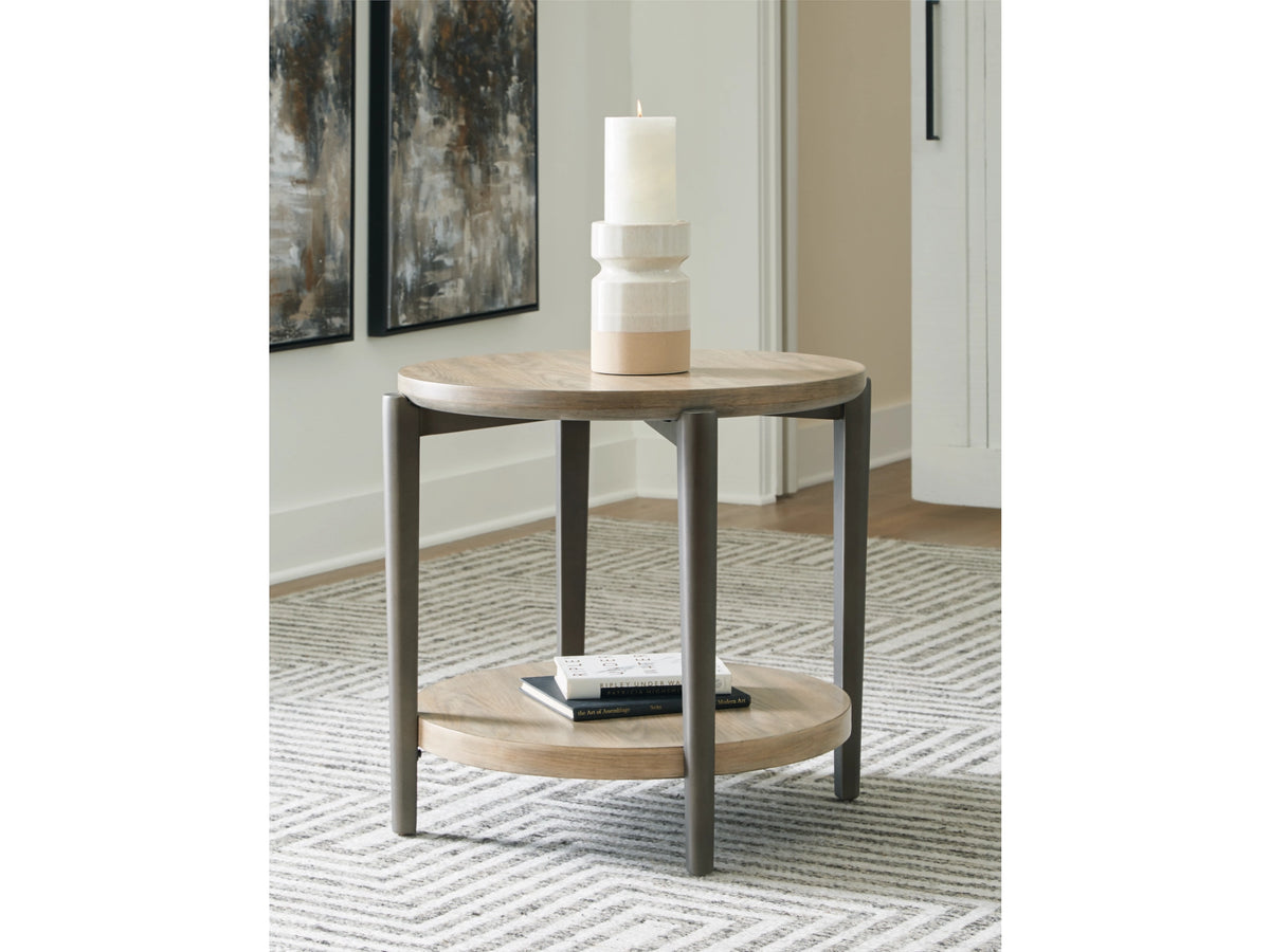 Dyonton Round End Table
