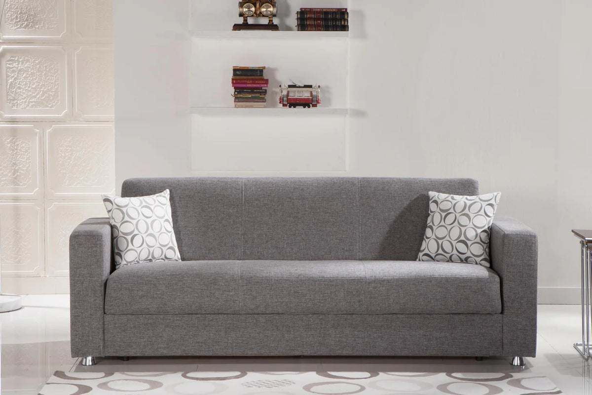 Tokyo Diego Gray Sofa & Loveseat Set