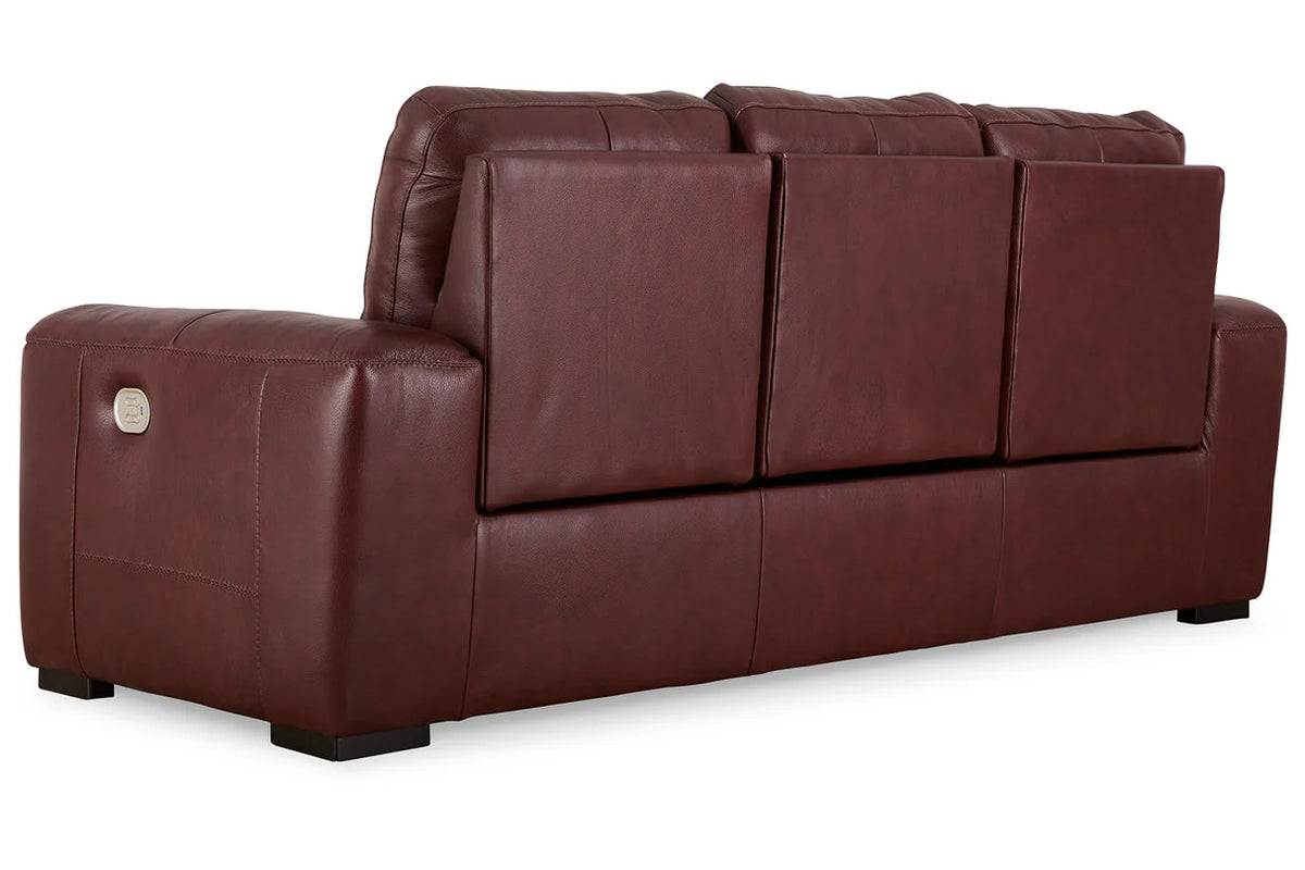 Sofá reclinable eléctrico Alessandro Garnet