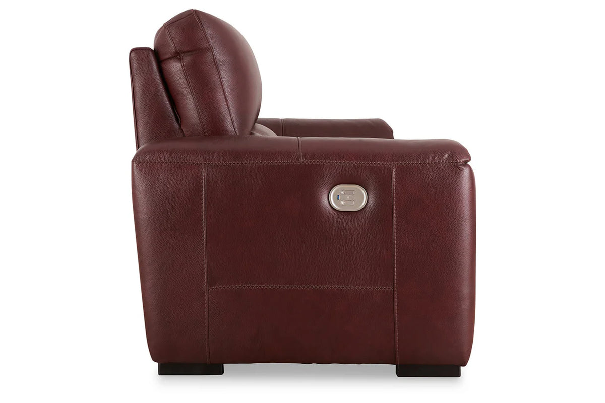 Sofá reclinable eléctrico Alessandro Garnet