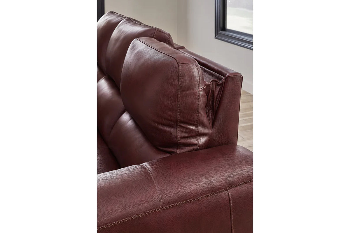 Sofá reclinable eléctrico Alessandro Garnet