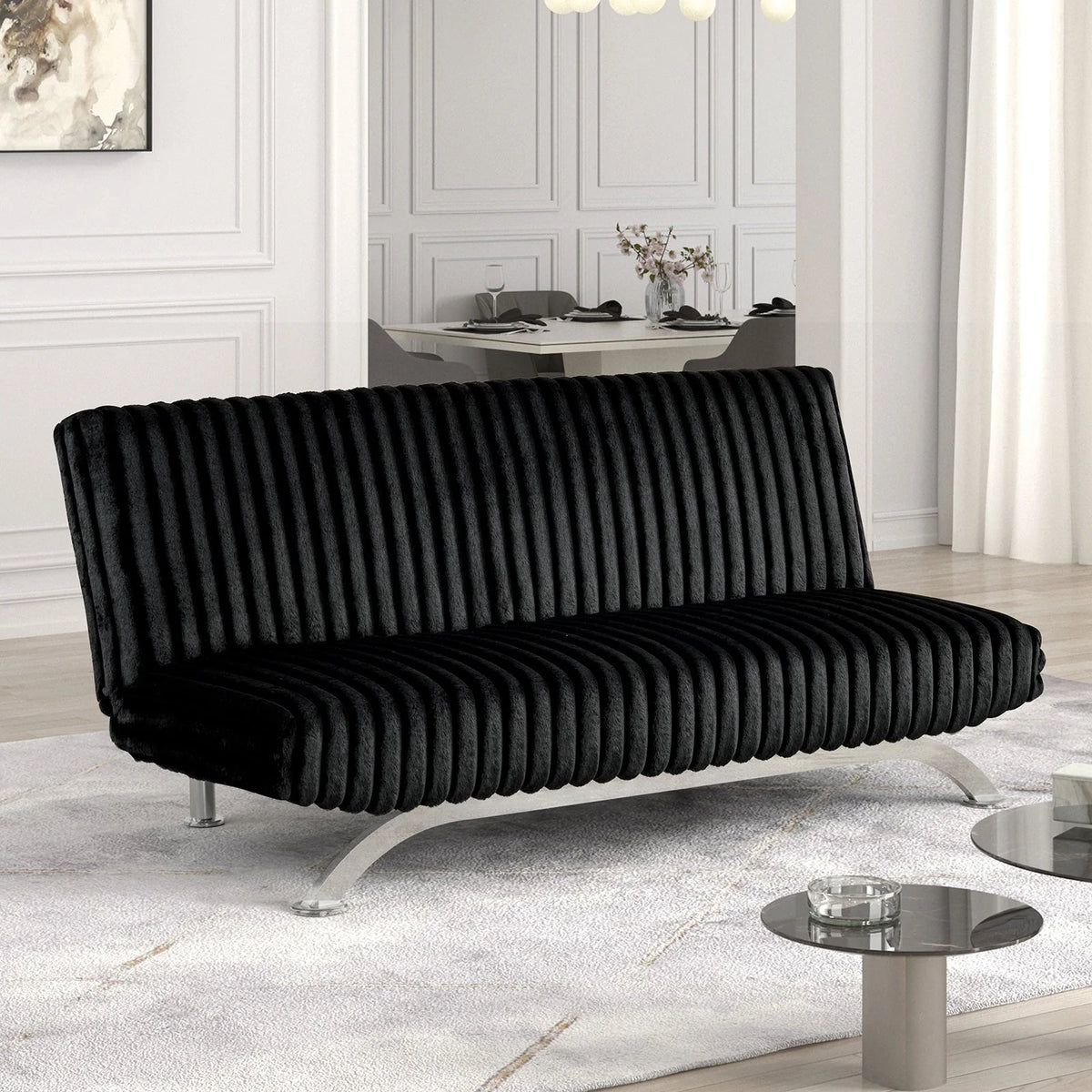 Villeneuve Contemporary Futon Sofa