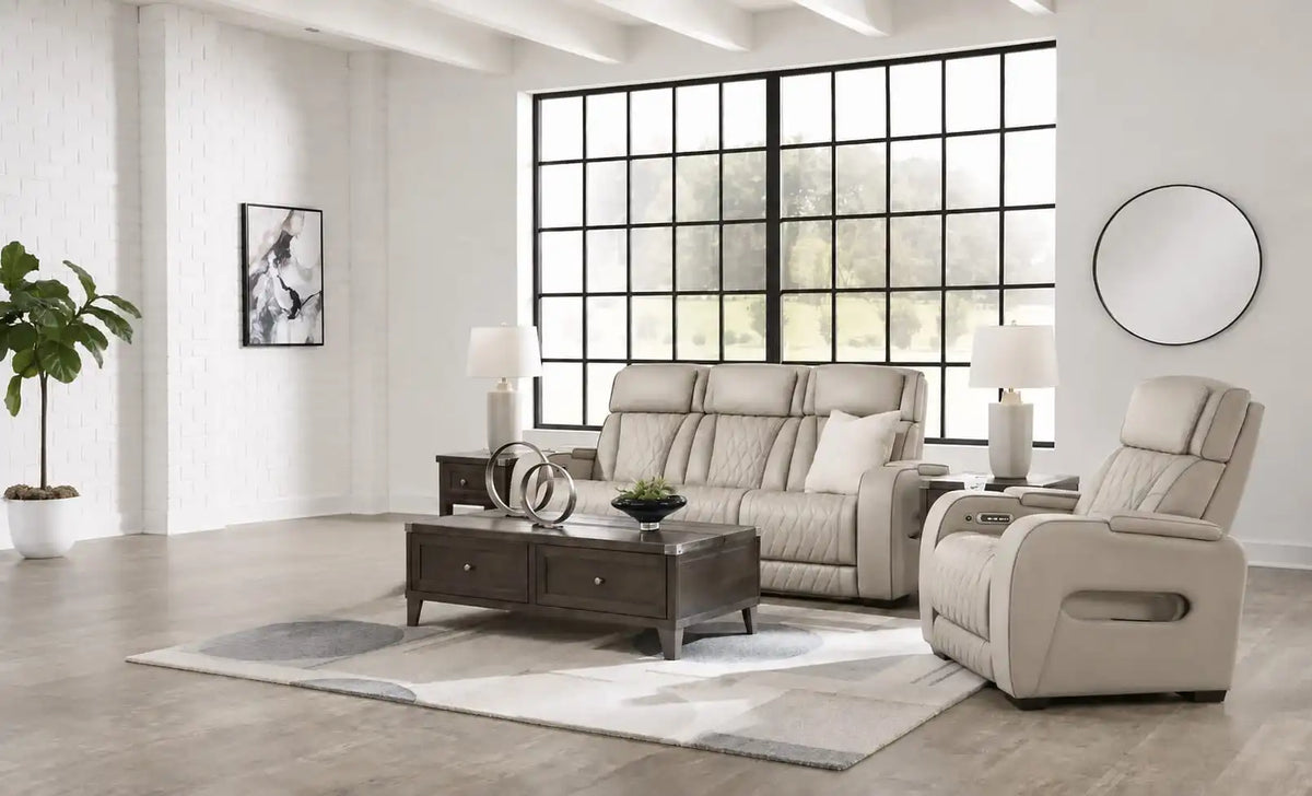 Boyington Power Reclining Sofa or Sofa & Recliner