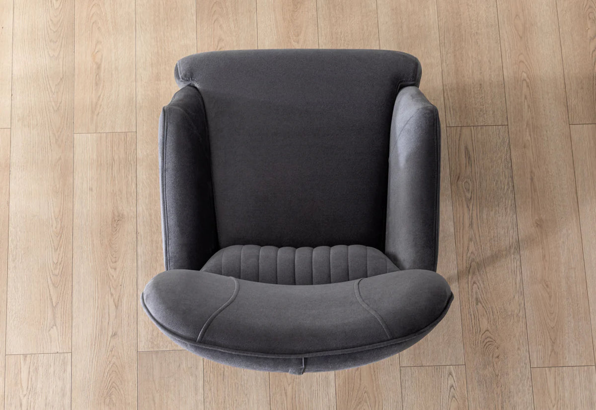 Angela Gray Velvet Sofa and Loveseat Set