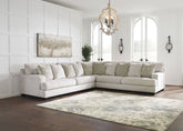 Rawcliffe 3-Piece Sectional With Ottoman - Decohub Home