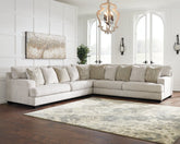 Rawcliffe 3-Piece Sectional With Ottoman - Decohub Home