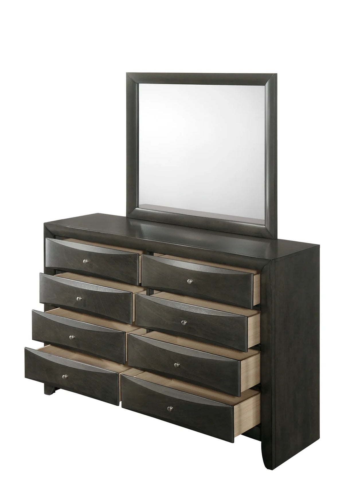 Juego de dormitorio con plataforma Emily