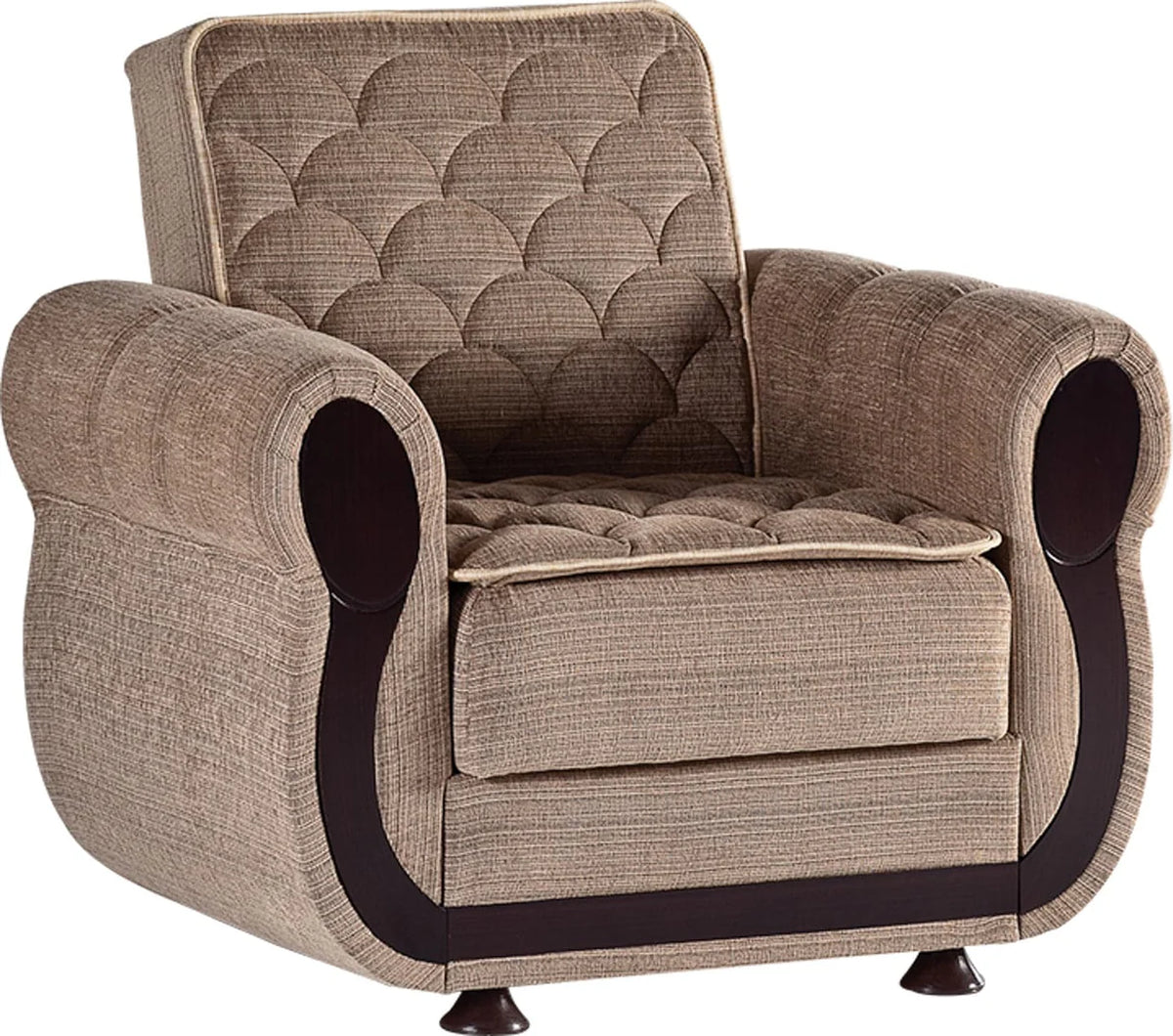 Argos Zilkade Light Brown Sleeper Sofa