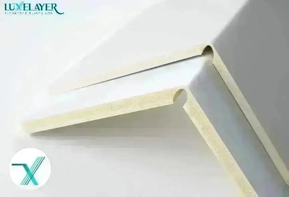 Panel impermeable de lujo metálico sin costuras