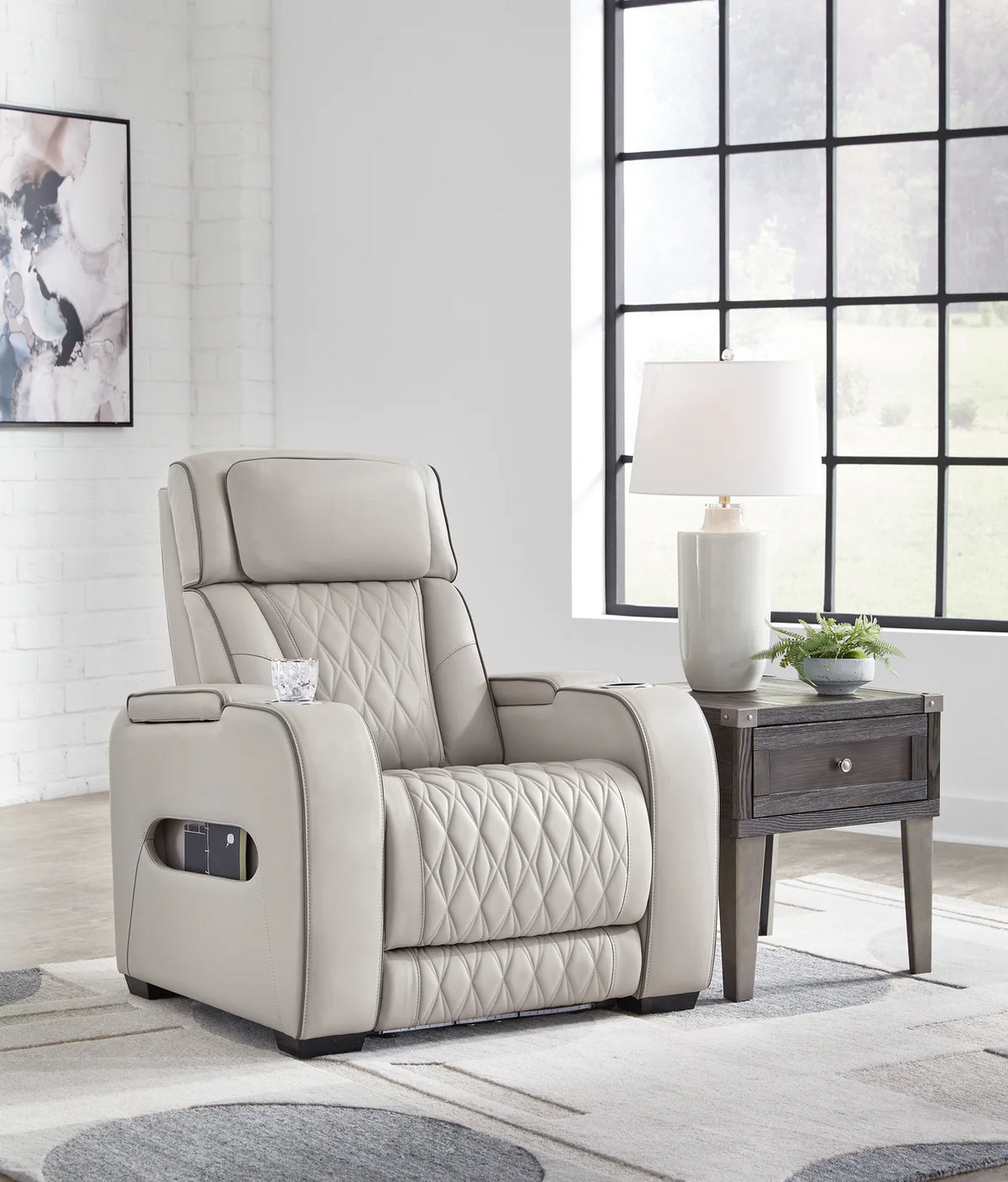 Silla decorativa Peacemaker Brown