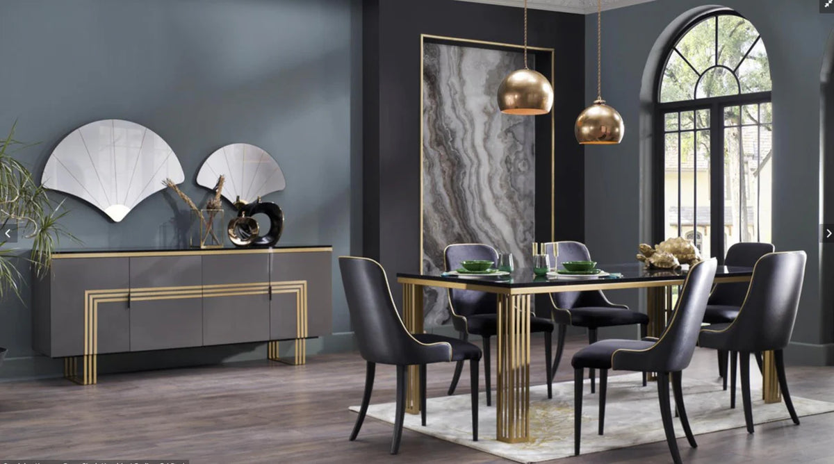 Carlino Marble Prada Gray Buffet