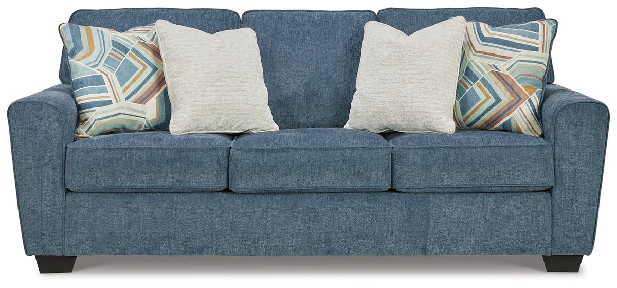 Cashton Sofa or Queen Sleeper, Blue or Beige